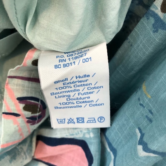 Boden Tall Nancy Dress Riviera Print Blue Beach - Picture 5 of 7